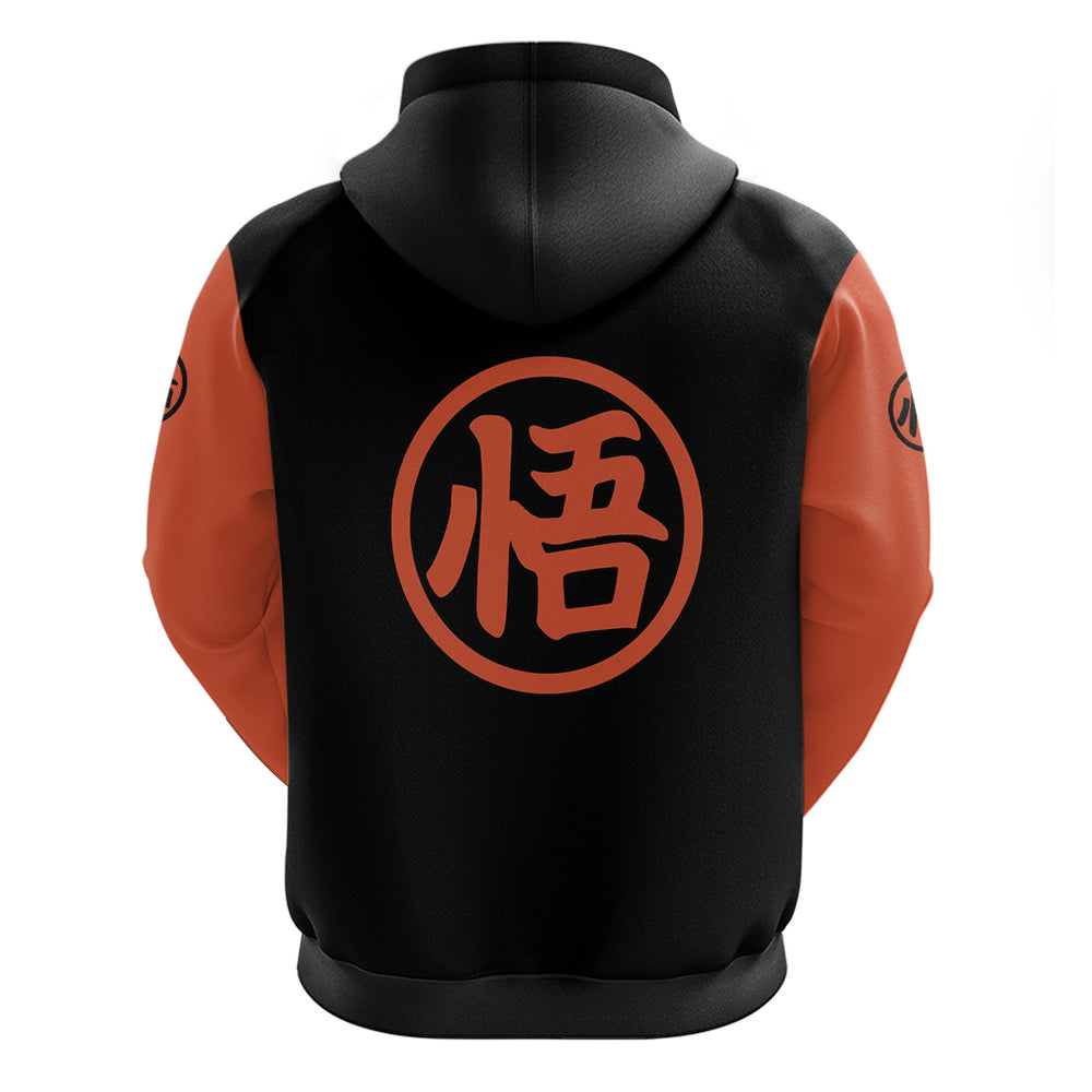 Goku Blue Hoodie Dragon Ball Mix Anime Manga Goku Blue Hoodie Dragon Ball Mix Anime Manga
