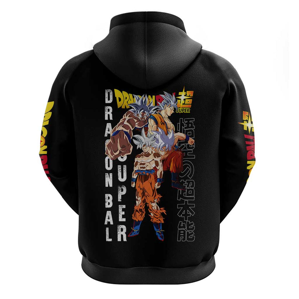 Goku Ultra Instinct - Dragon Ball Hoodie Anime Style Goku Ultra Instinct - Dragon Ball Hoodie Anime Style
