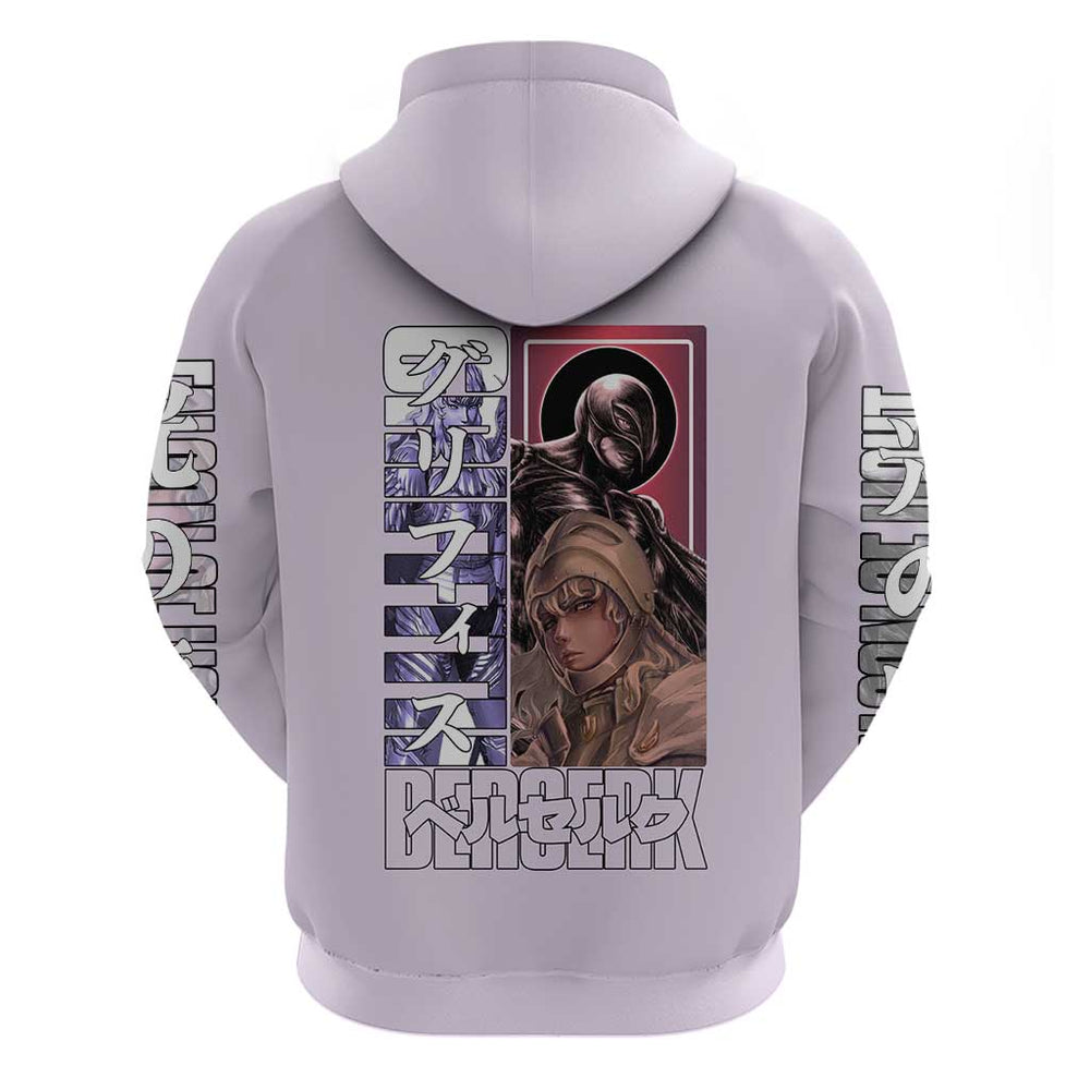 Griffith Berserk Hoodie Anime Style Griffith Berserk Hoodie Anime Style
