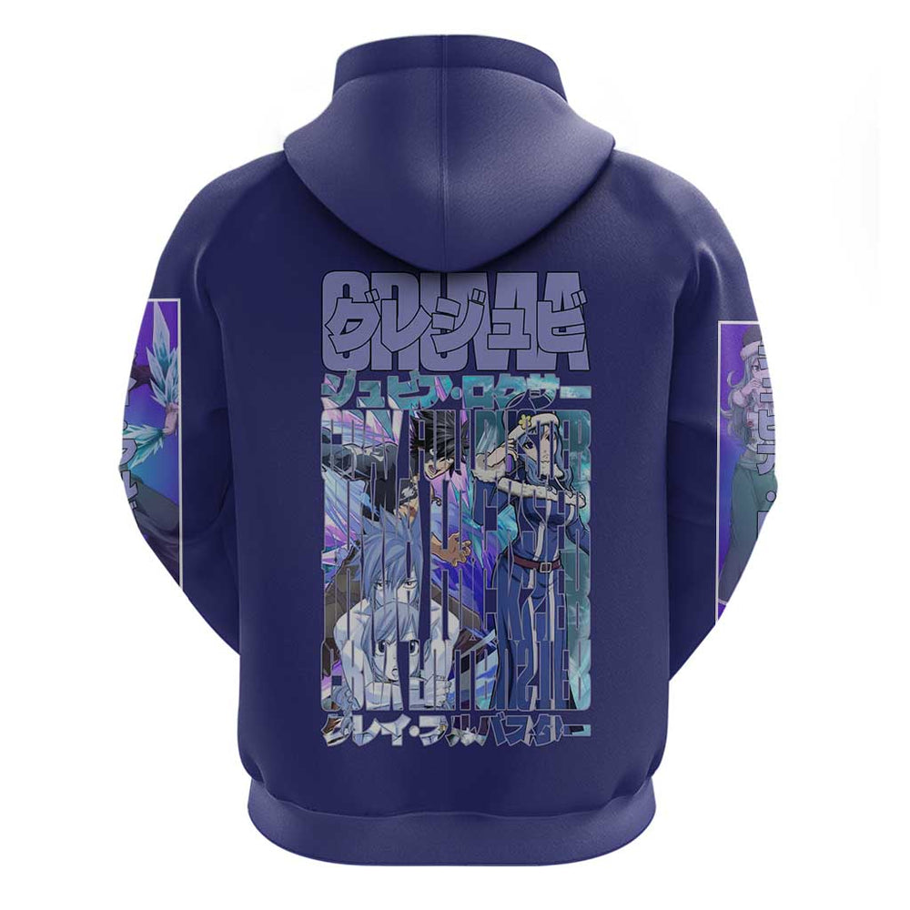 Gruvia Fairy Tail Hoodie Anime Style Gruvia Fairy Tail Hoodie Anime Style