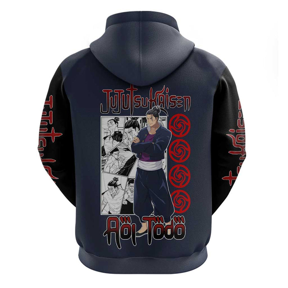 Aoi Todo - Jujutsu Kaisen Hoodie Anime Style Aoi Todo - Jujutsu Kaisen Hoodie Anime Style