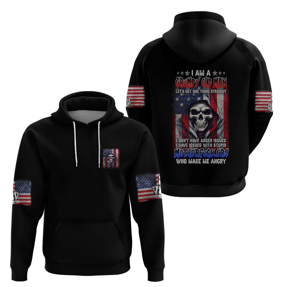 I Am A Grumpy Old Man Hoodie I Am A Grumpy Old Man Hoodie