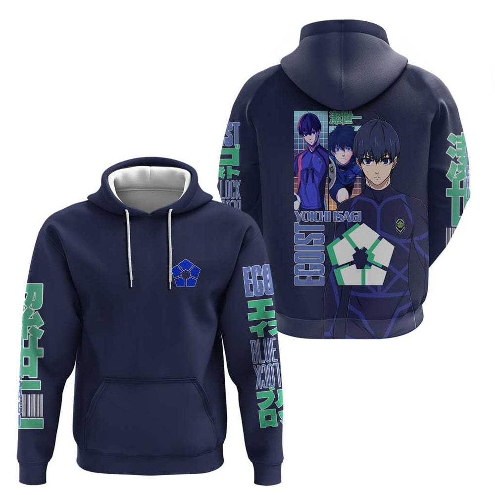 Isagi Yoichi Blue Lock Hoodie Japan Anime Style Isagi Yoichi Blue Lock Hoodie Japan Anime Style
