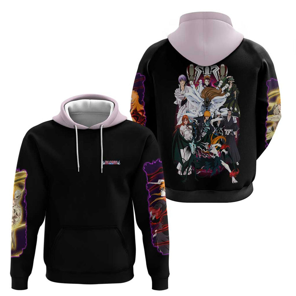 Arrancar Invasion Bleach Hoodie Japan Anime Style Arrancar Invasion Bleach Hoodie Japan Anime Style