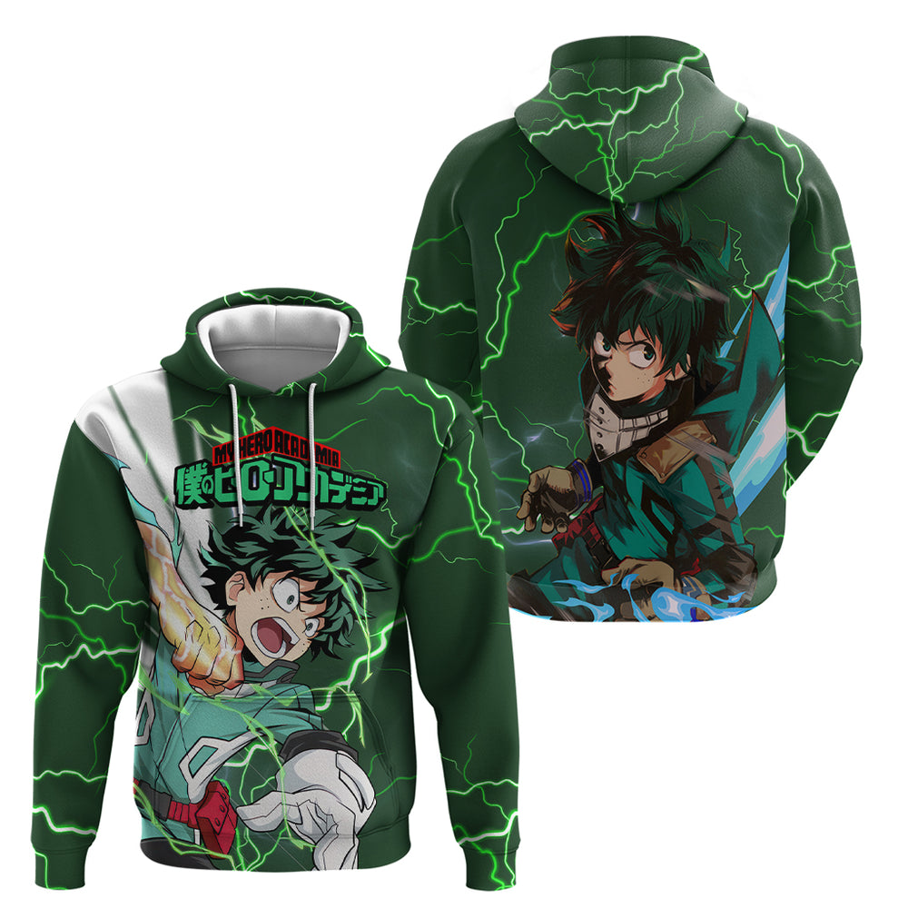 Izuku Midoriya Deku - My Hero Academia Hoodie Anime Style Izuku Midoriya Deku - My Hero Academia Hoodie Anime Style