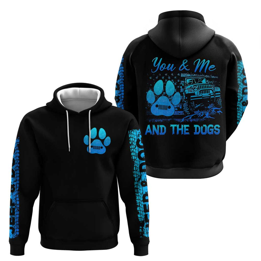 Jeep Life Hoodie You Me And The Dogs DT01 Jeep Life Hoodie You Me And The Dogs DT01