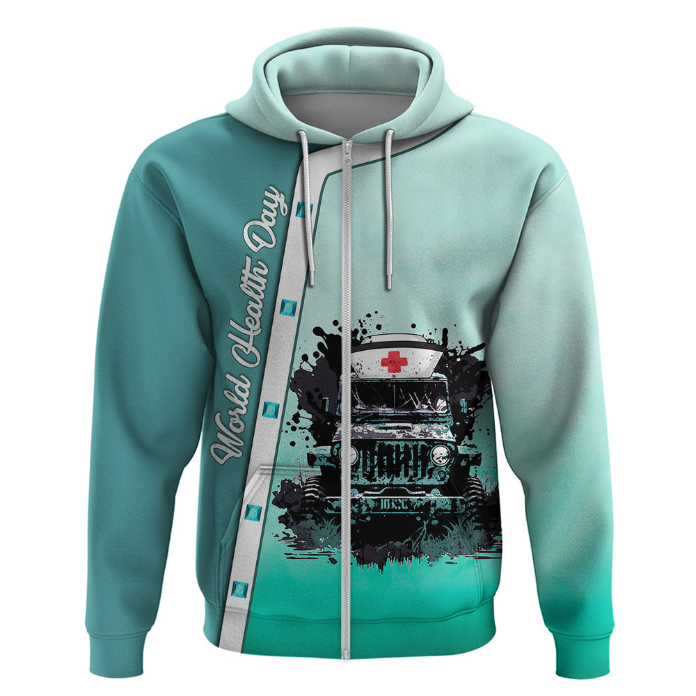 Jeep Life Nurse Edition - World Health Day Hoodie Jeep Life Nurse Edition - World Health Day Hoodie