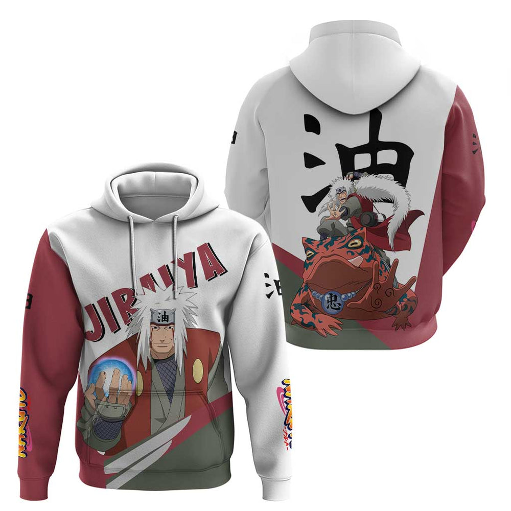 Jiraiya - Naruto Hoodie Anime Style Jiraiya - Naruto Hoodie Anime Style