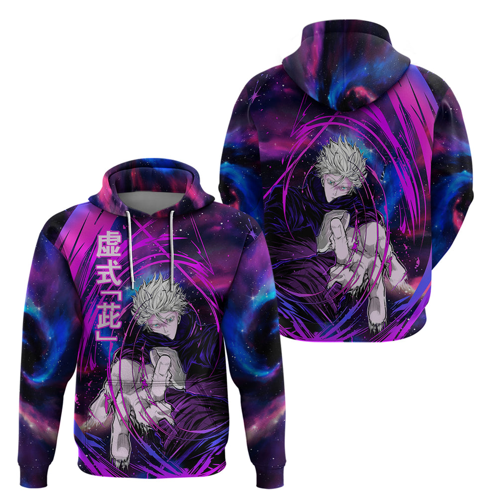 JJK Gojo Satoru Hoodie Hollow Technique JJK Gojo Satoru Hoodie Hollow Technique