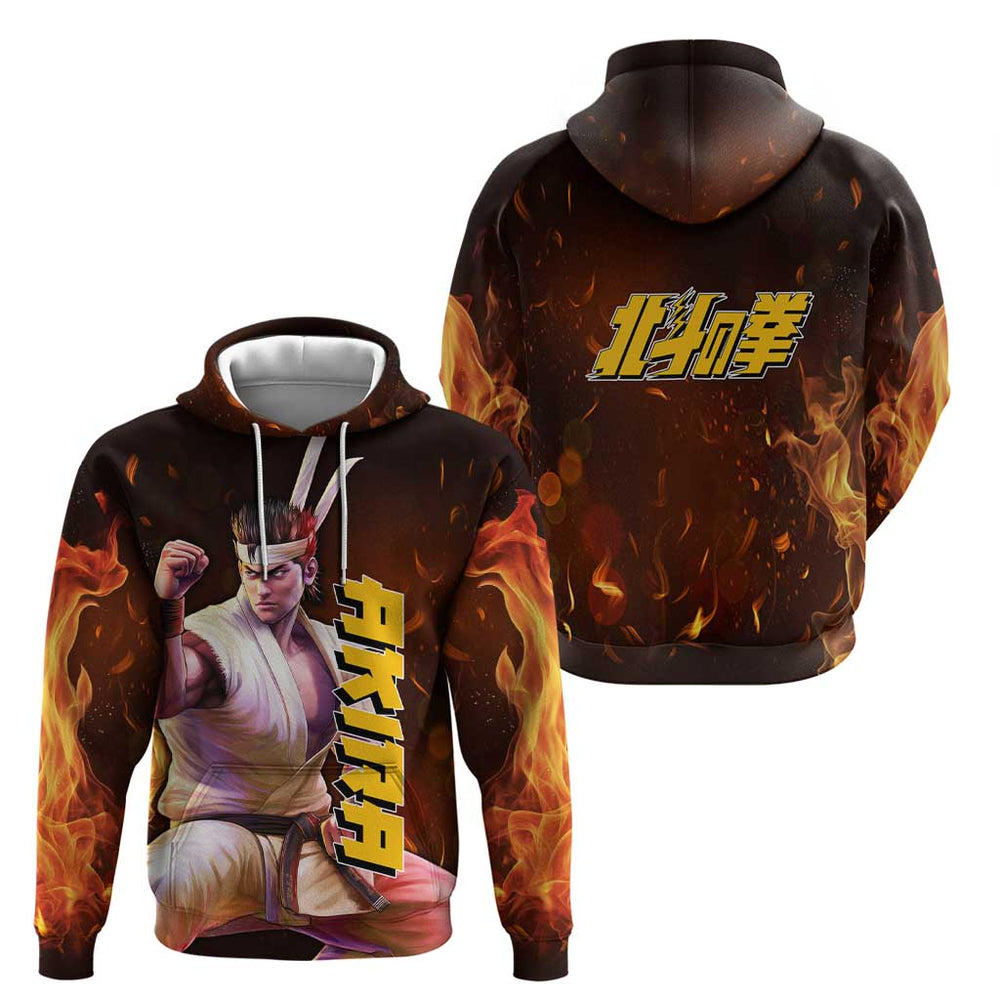 Akira - Fist Of The North Star Hoodie Anime Style Akira - Fist Of The North Star Hoodie Anime Style