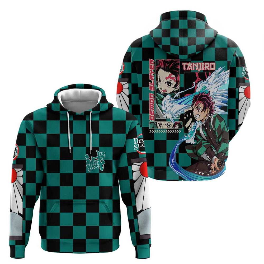 Kamado Tanjiro Haori Demon Slayer Hoodie Anime Style Kamado Tanjiro Haori Demon Slayer Hoodie Anime Style