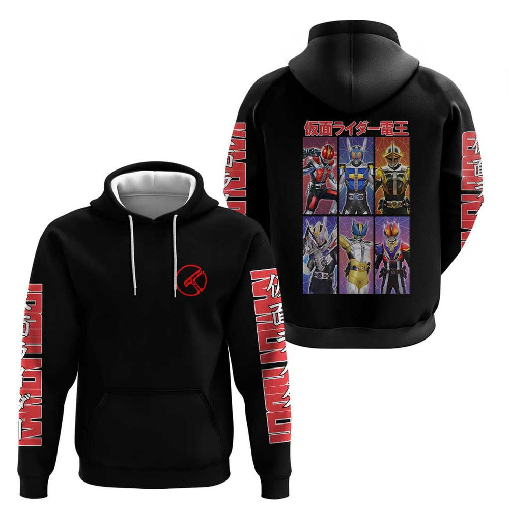 Kamen Rider Den-O Hoodie Anime Style Kamen Rider Den-O Hoodie Anime Style
