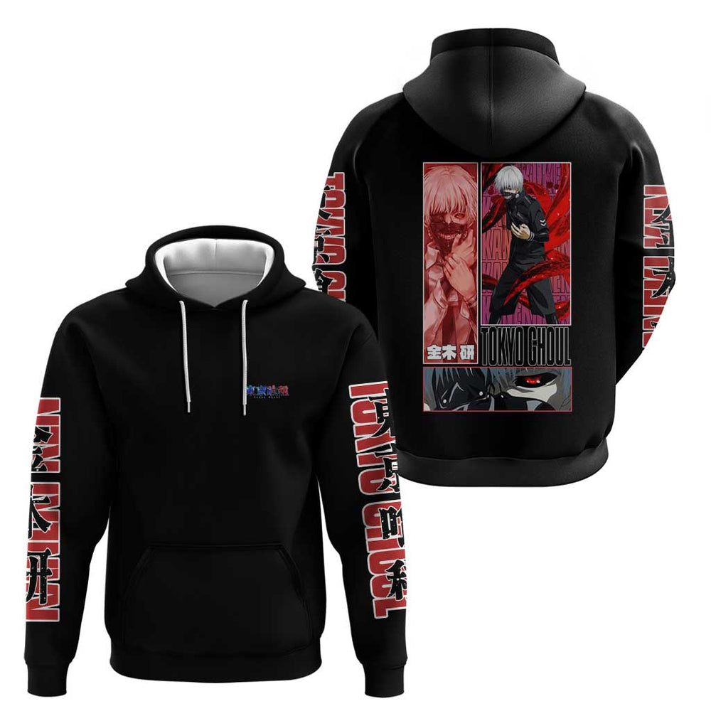 Kaneki Ken Tokyo Ghoul Hoodie Anime Style Kaneki Ken Tokyo Ghoul Hoodie Anime Style