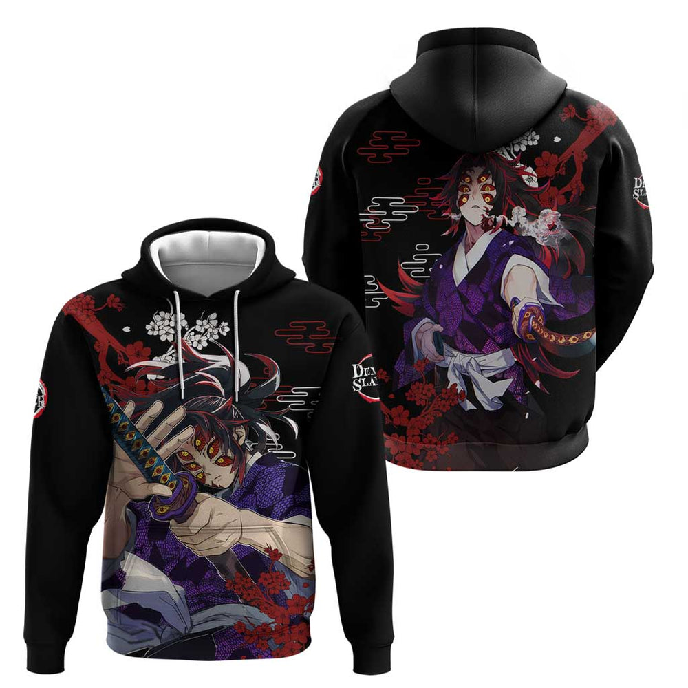 Kokushibo - Demon Slayer Hoodie Anime Japan Style Kokushibo - Demon Slayer Hoodie Anime Japan Style