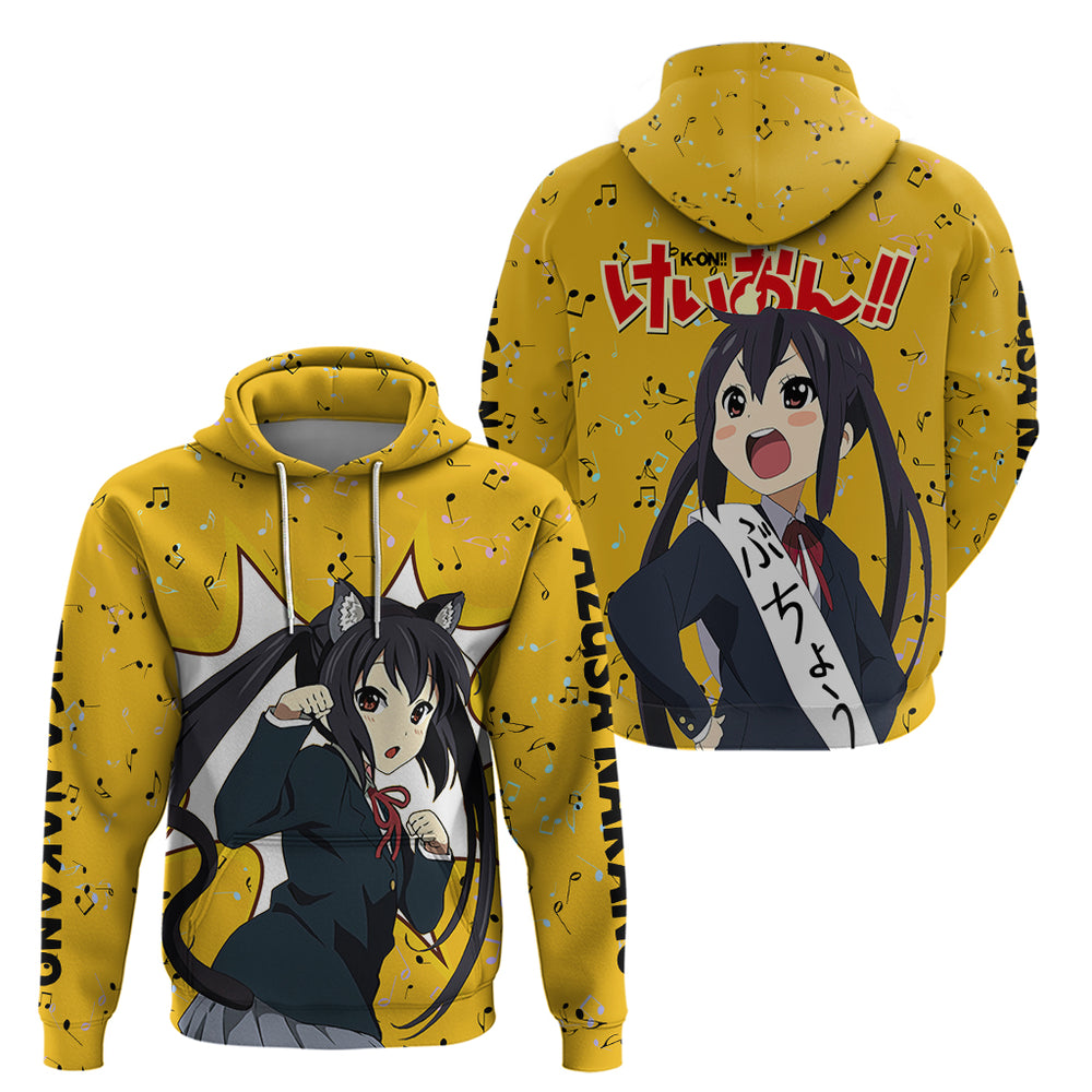 K-On - Azusa Nakano Anime Hoodie K-On - Azusa Nakano Anime Hoodie