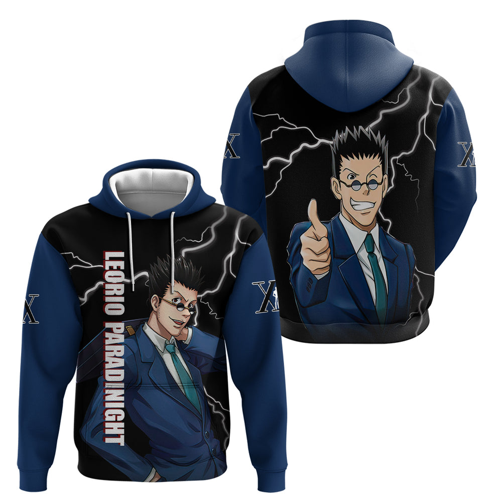 Leorio Hunter X Hunter Hoodie Anime Style Leorio Hunter X Hunter Hoodie Anime Style