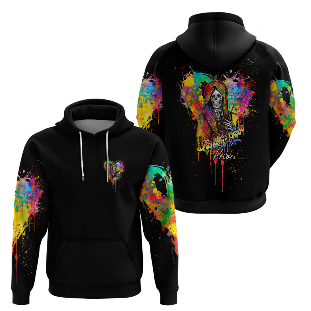 LGBT Hoodie Love Is Love Pride DT02 LGBT Hoodie Love Is Love Pride DT02