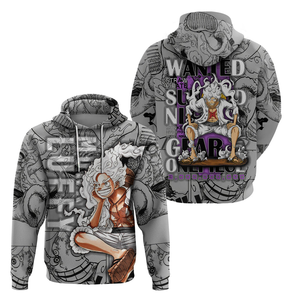 Luffy One Piece Hoodie Joy Boy Luffy One Piece Hoodie Joy Boy