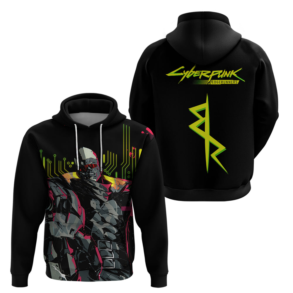 Maine Cyberpunk Hoodie Maine Cyberpunk Hoodie