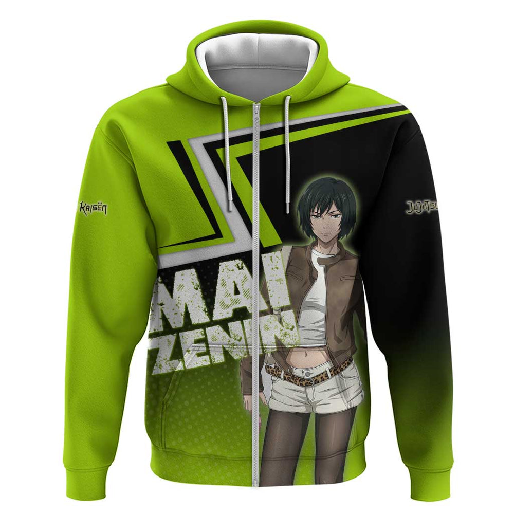 Mai Zenin Hoodie Edgy Urban Anime Style Mai Zenin Hoodie Edgy Urban Anime Style
