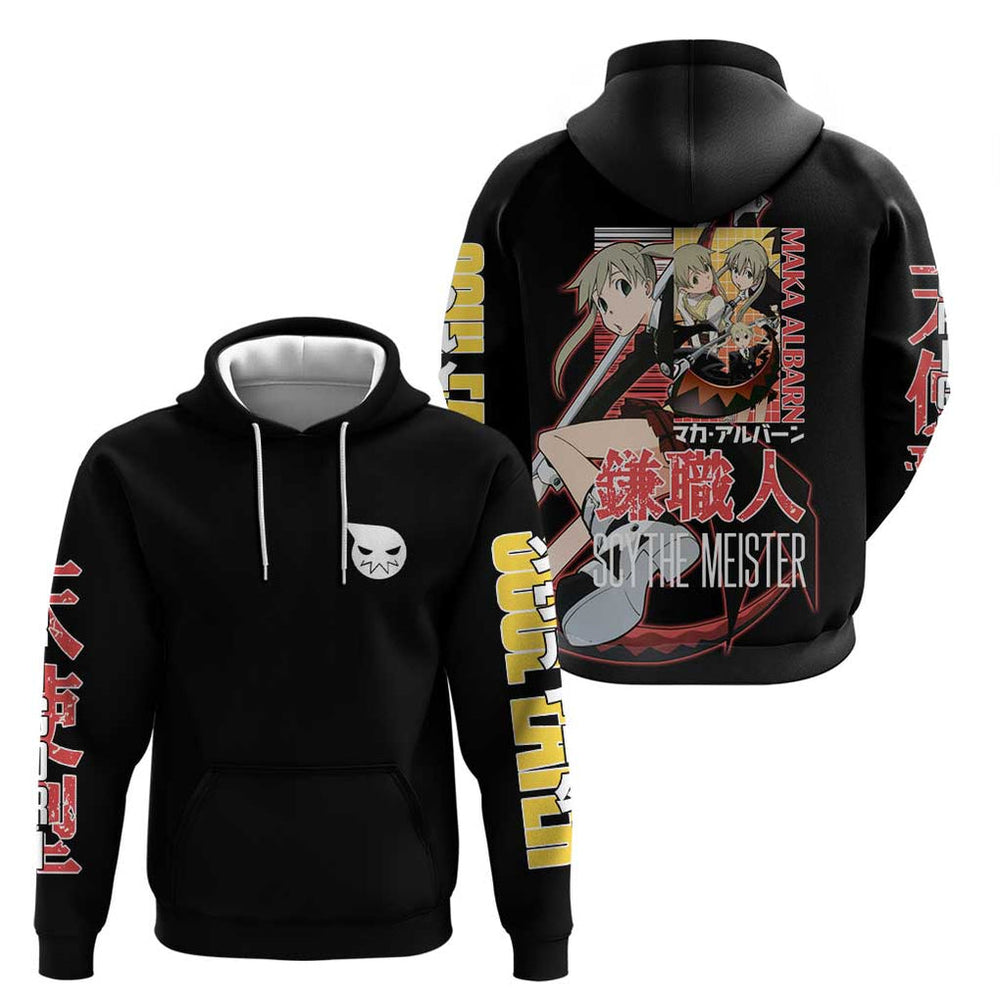 Maka Albarn Soul Eater Hoodie Anime Style Maka Albarn Soul Eater Hoodie Anime Style