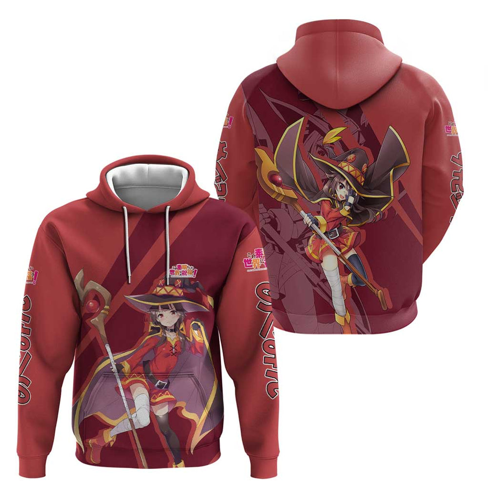 Megumin - KonoSuba Hoodie Anime Style Megumin - KonoSuba Hoodie Anime Style