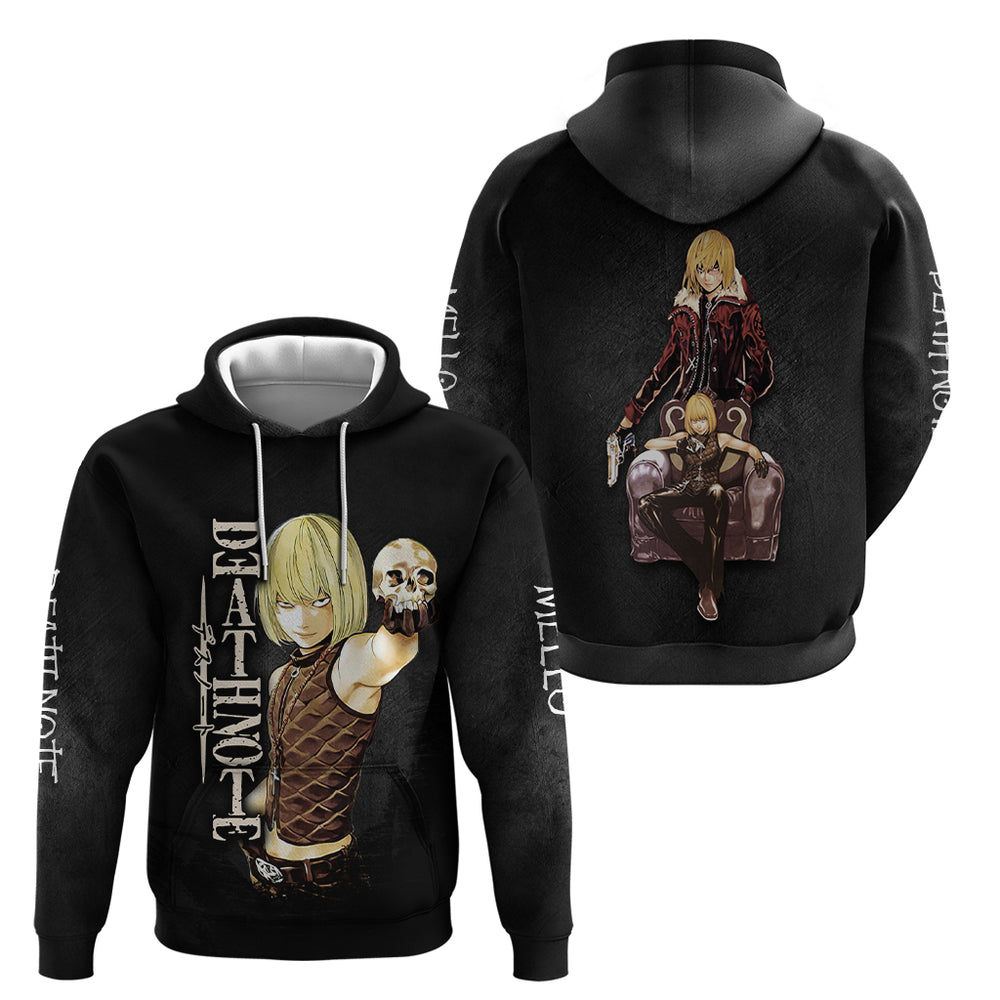 Mello - Death Note Hoodie Anime Style Mello - Death Note Hoodie Anime Style