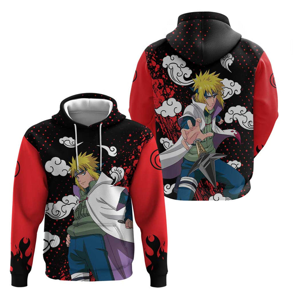Minato Namikaze - Naruto Hoodie Anime Style Minato Namikaze - Naruto Hoodie Anime Style
