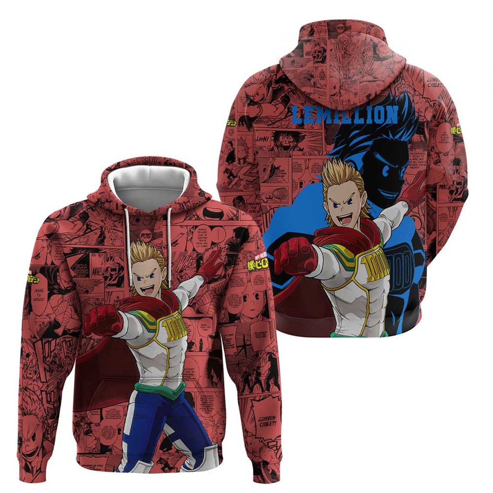 Mirio Toogata - My Hero Academia Hoodie Anime Mix Manga Style Mirio Toogata - My Hero Academia Hoodie Anime Mix Manga Style