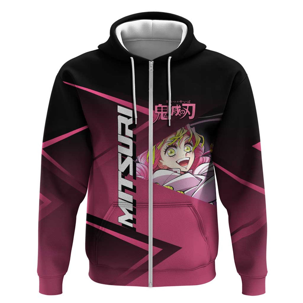 Mitsuri Kanroji Love Volley Hoodie Sporty Anime Mashup Style Mitsuri Kanroji Love Volley Hoodie Sporty Anime Mashup Style