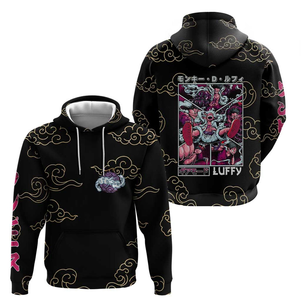 Monkey D. Luffy Gear 5th V4 One Piece Hoodie Anime Style Monkey D. Luffy Gear 5th V4 One Piece Hoodie Anime Style