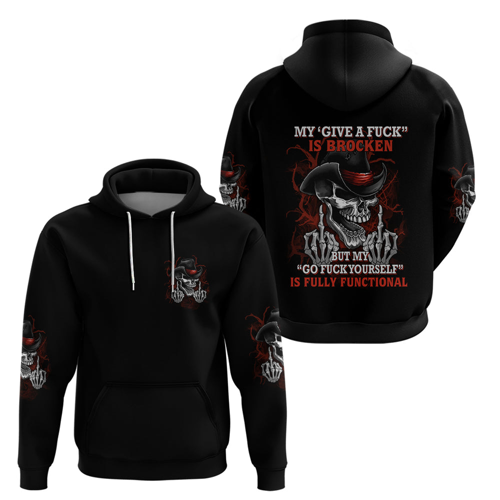 My 'give A F' Is Broken Hoodie My 'give A F' Is Broken Hoodie