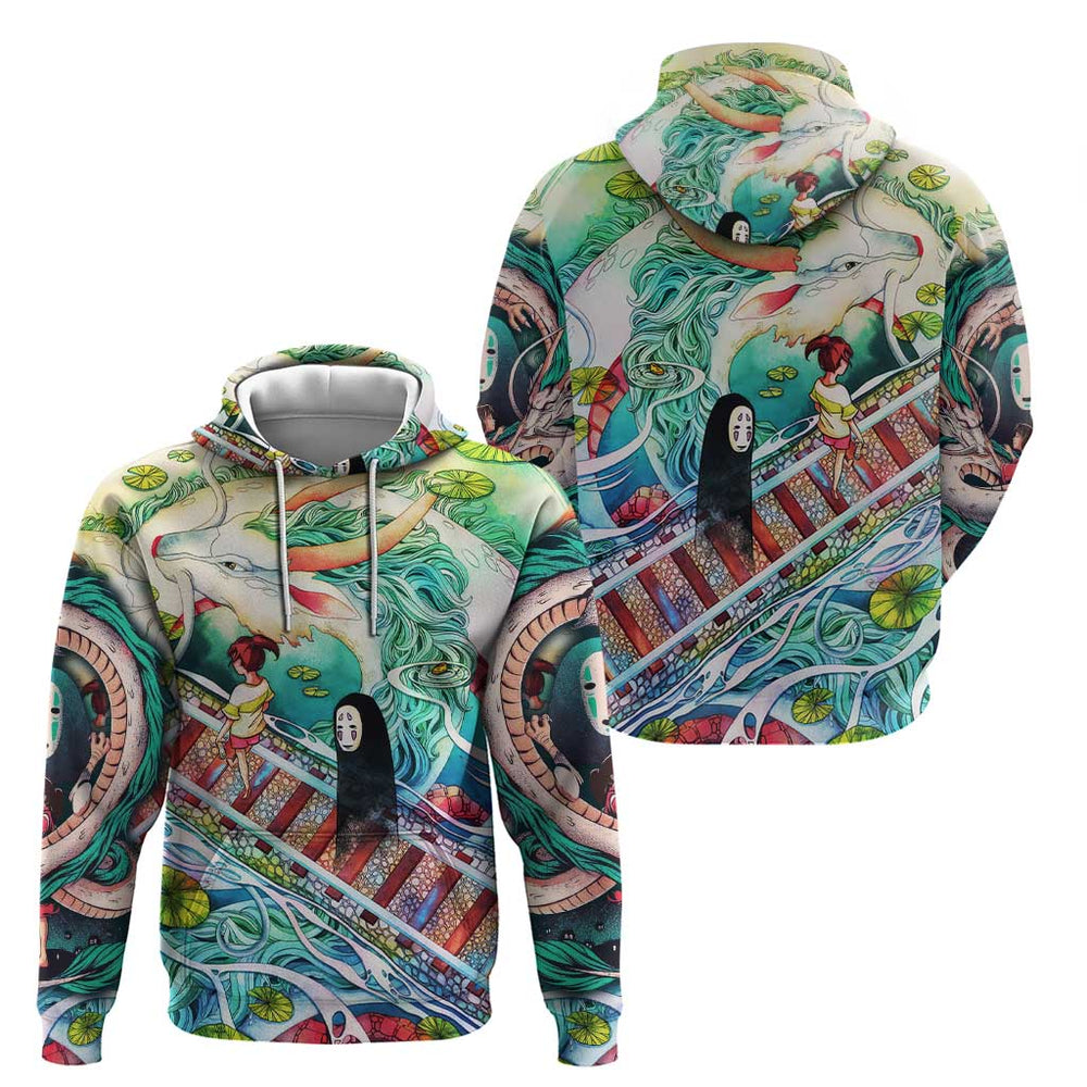 Mythical Spirited Away Studio Ghibli Hoodie Anime Style Mythical Spirited Away Studio Ghibli Hoodie Anime Style