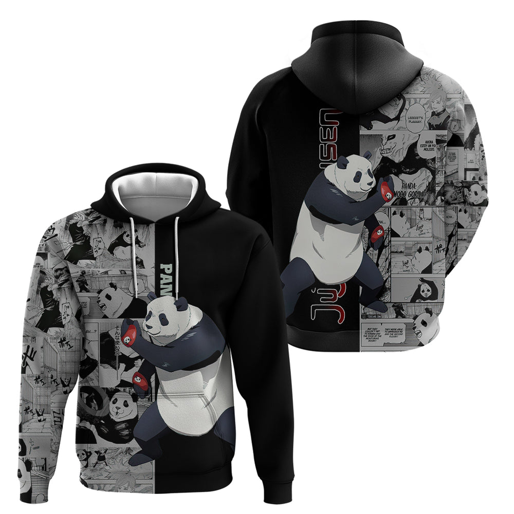 Panda Hoodie Jujustu Kaisen Panda Hoodie Jujustu Kaisen