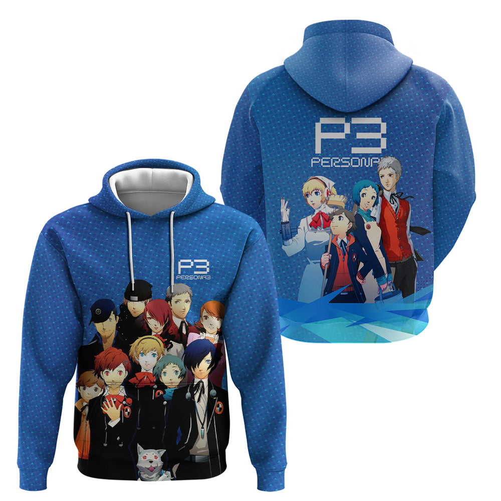 Persona 3 Team Anime Hoodie Persona 3 Team Anime Hoodie