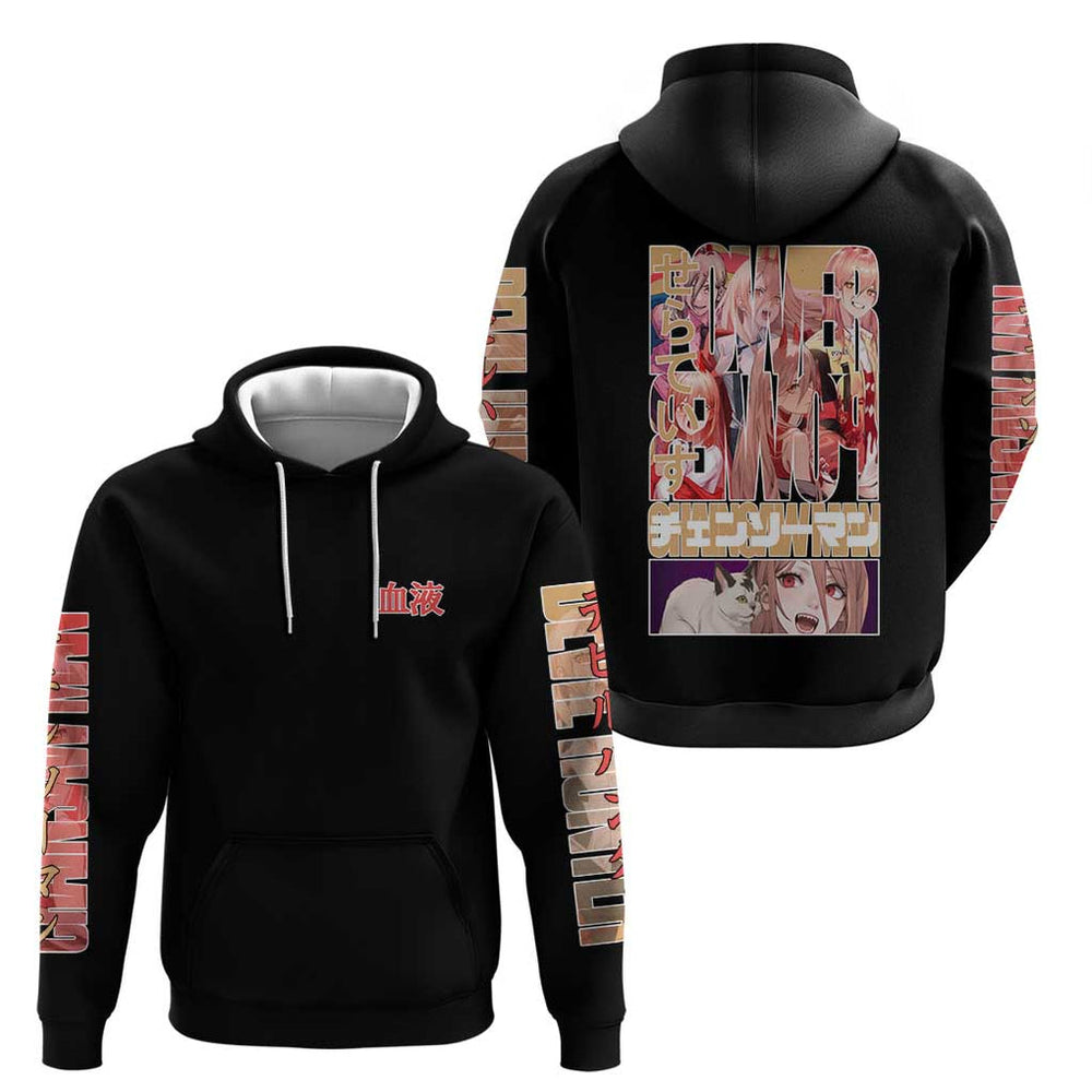 Power - Chainsaw Man Hoodie Anime Japan Style Power - Chainsaw Man Hoodie Anime Japan Style