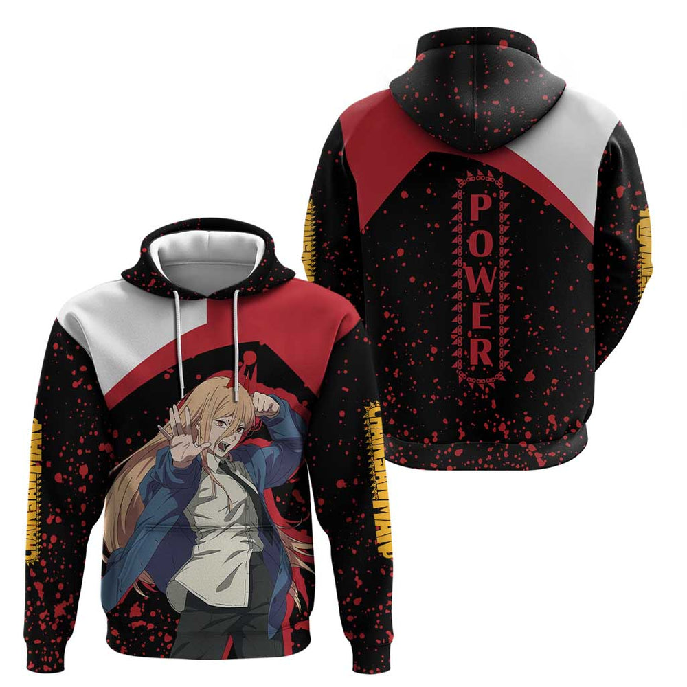 Power - Chainsaw Man Hoodie Anime Style Power - Chainsaw Man Hoodie Anime Style