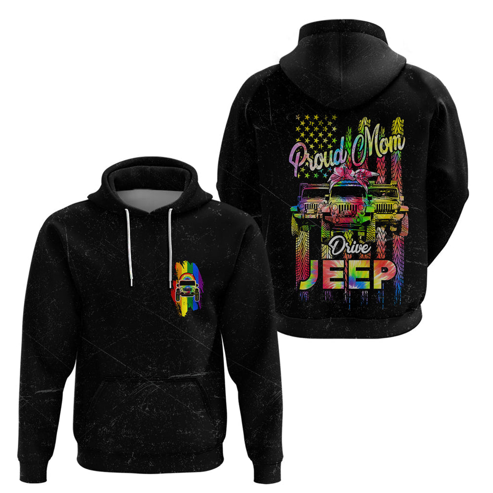 Pride Month Hoodie Proud Jeep Mom Pride Month Hoodie Proud Jeep Mom
