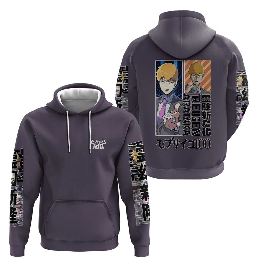 Reigen Arataka Mob Psycho 100 Hoodie Anime Style Reigen Arataka Mob Psycho 100 Hoodie Anime Style