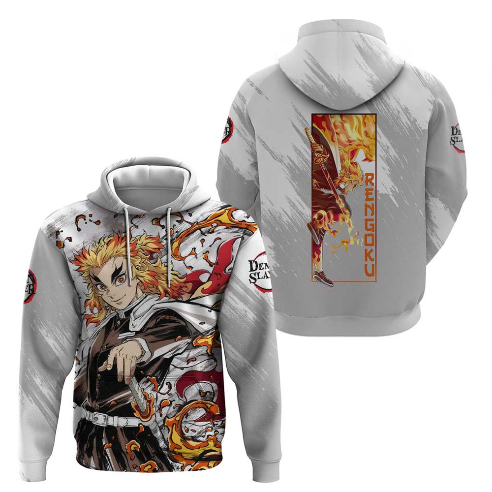 Rengoku Kyojuro - Demon Slayer Hoodie Anime Style Rengoku Kyojuro - Demon Slayer Hoodie Anime Style