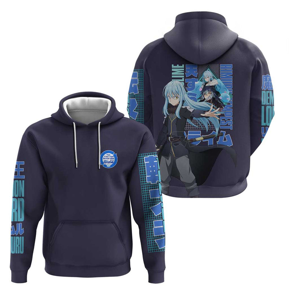 Rimuru Tempest V3 That Time I Got Reincarnated as a Slime Hoodie Anime Style Rimuru Tempest V3 That Time I Got Reincarnated as a Slime Hoodie Anime Style