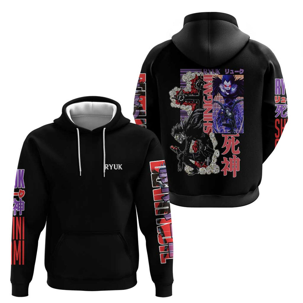 Ryuk Death Note Hoodie Anime Style Ryuk Death Note Hoodie Anime Style