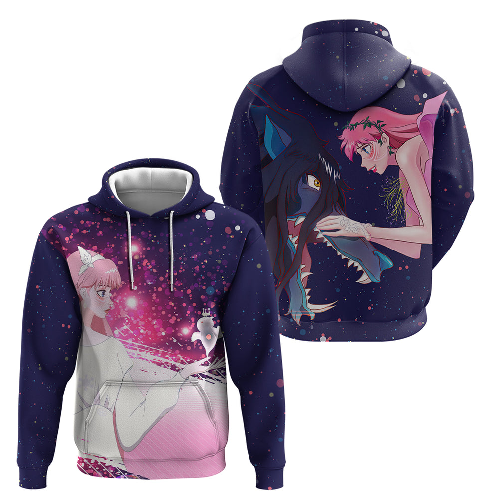 Ryuu to Sobakasu no Hime Naitou Suzu Belle Hoodie Anime Style Ryuu to Sobakasu no Hime Naitou Suzu Belle Hoodie Anime Style
