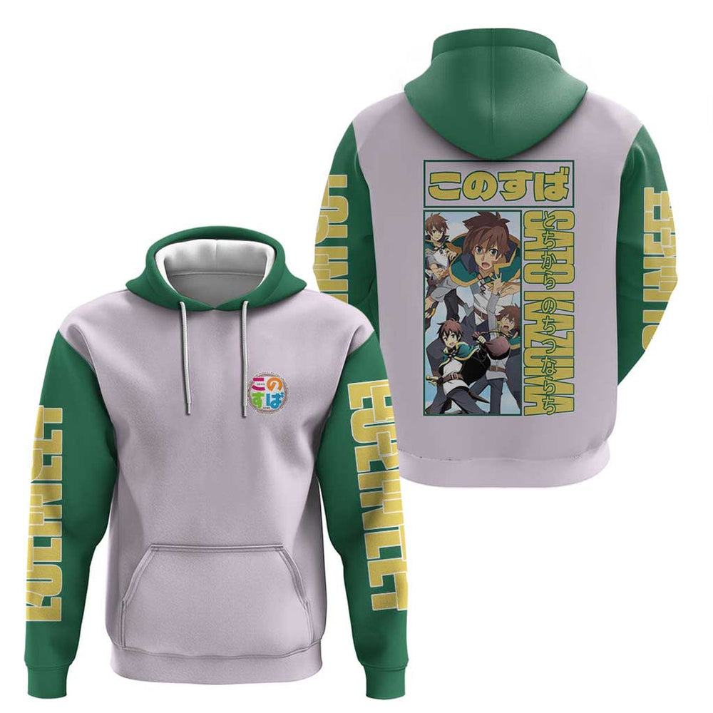 Sato Kazuma Konosuba Hoodie Anime Style Sato Kazuma Konosuba Hoodie Anime Style
