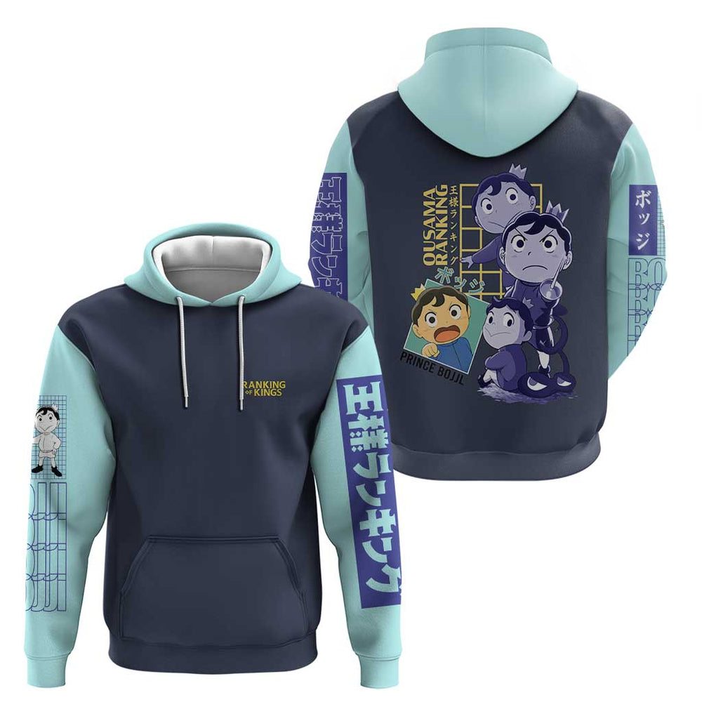Bojji-sama Ousama Ranking Hoodie Anime Style Bojji-sama Ousama Ranking Hoodie Anime Style