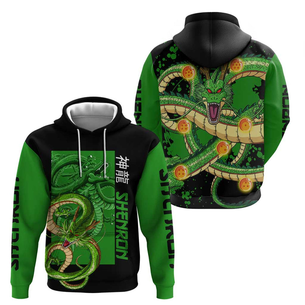 Shenron - Dragon Ball Hoodie Anime Style Shenron - Dragon Ball Hoodie Anime Style