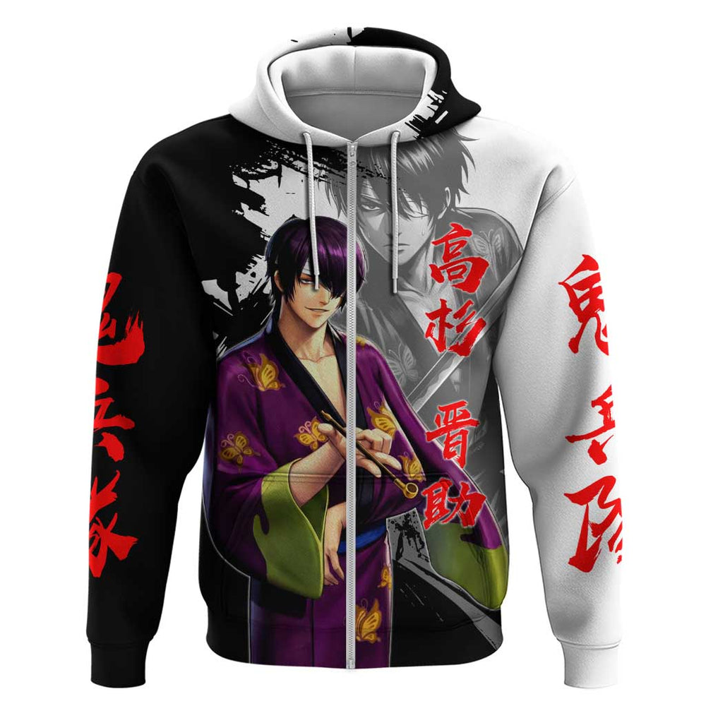 Shinsuke Takasugi Hoodie Dark Ronin Ink Wash Style Shinsuke Takasugi Hoodie Dark Ronin Ink Wash Style