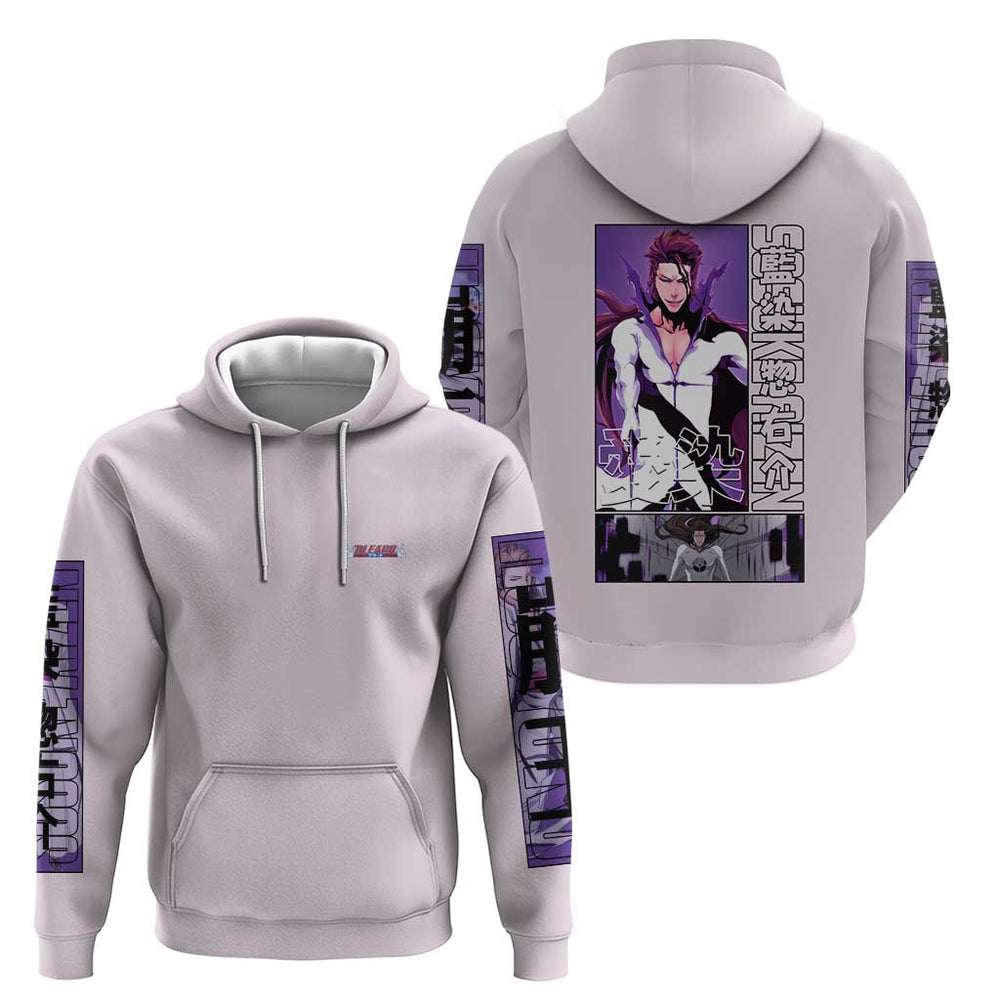 Sosuke Aizen Bleach Hoodie Anime Style Sosuke Aizen Bleach Hoodie Anime Style