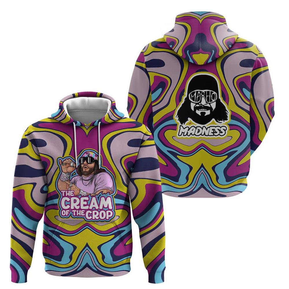 The Cream of the Crop Trippy Randy Savage Pop Culture Hoodie Anime Style The Cream of the Crop Trippy Randy Savage Pop Culture Hoodie Anime Style