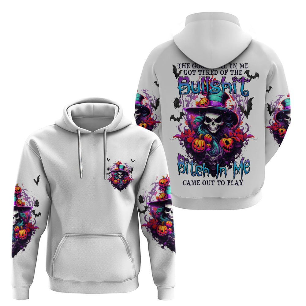 The Good Girl In Me Halloween Witch Hoodie The Good Girl In Me Halloween Witch Hoodie
